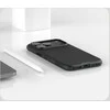 Nillkin Super Frosted PRO Magnetic Back dėklas skirtas Apple iPhone 17 Pro juodos spalvos