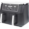 Ninja Foodi MAX dviejų zonų gruzdintuvė AF400EU, 9,5 l, Juoda