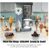 Ninja Creami Scoop & Swirl 13-in-1 ledų ir šerbeto gaminimo aparatas 0,48 l, mėlynas, EU NC702EU