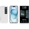 OBAL:ME 2.5D apsauginis stiklas telefonui Apple iPhone 15 Plus Clear
