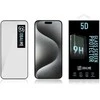 OBAL:ME 5D apsauginis stiklas telefonui Apple iPhone 15 Pro Max Juodas