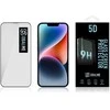 OBAL:ME 5D apsauginis stiklas telefonui Apple iPhone 13/13 Pro/14 Juodas