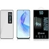 OBAL:ME 5D apsauginis stiklas telefonui Honor 90 Lite Juodas