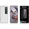 OBAL:ME 5D Apsauginis stiklas skirtas Motorola Edge 50 Neo su baltos spalvos rėmeliu
