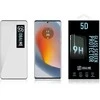 OBAL:ME 5D apsauginis stiklas Motorola Edge 50 Fusion Juodas