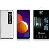 OBAL:ME 5D apsauginis stiklas telefonui Samsung Galaxy M12/A32 5G/A12/A02s Juodas