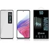 OBAL:ME 5D apsauginis stiklas telefonui Samsung Galaxy A52/A52 5G/A52s 5G/A53 5G Juodas