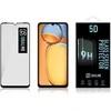 OBAL:ME 5D apsauginis stiklas telefonui Xiaomi Redmi 13C 4G/5G/Poco C65 Juodas