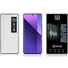 OBAL:ME 5D apsauginis stiklas telefonui Xiaomi Redmi Note 13 Pro+ 5G Juodas