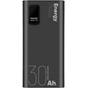 OBAL:ME EnergyPulse Powerbank 30000mAh 22.5W juodos spalvos