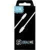 OBAL:ME Fast Charge USB-C/Lightning kabelis 1m baltos spalvos