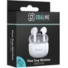 OBAL:ME Flow True Belaidės EarBuds ausinės baltos spalvos