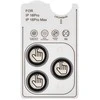 OBAL:ME lešio apsauga skirta Apple iPhone 16 Pro/16 Pro Max baltos spalvos Titanium