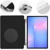 OBAL:ME MistyTab dėklas skirtas Samsung Galaxy Tab S10 Lite/S9/S9 FE/S10 FE Juodas