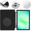 OBAL:ME MistyTab dėklas skirtas Samsung Galaxy Tab A11+ juodos spalvos