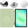 OBAL:ME MistyTab dėklas skirtas Samsung Galaxy Tab A11+ Light Žalias