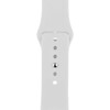 OBAL:ME silikoninė apyrankė skirta Apple Watch 38-41mm S-M baltos spalvos