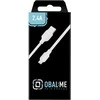 OBAL:ME Simple USB-A/Lightning kabelis 1m baltos spalvos