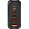 OBAL:ME Terminal GaN Desk Charger 4C2A 100W Juodas