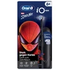 Braun Oral-B iO Kids Spiderman Child Rotating dantų šepetėlis Juodas
