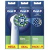 „Oral-B Pro Cross Action“ papildymas 9 vnt