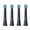 Oral-B iO Ultimate Clean x4 Dantų šepetėlio galvutės, Juoda