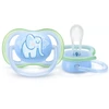 Philips Avent čiulptukas Ultra Air Deco mėlynas elephant 0-6M (1 gab) boy SCF086/01