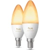 Philips Hue E14 3,7W Światło balta (1000-20000K) B39 świeczka 2-pak