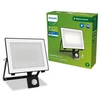 Philips Lois LED prožektorius 50W | 5400lm | 3000K | IP65 | Judesio jutiklis | Prieblandos jutiklis | Juoda
