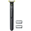 Barzdaskutė „Philips Norelco OneBlade QP1424/10“ vyriškas skustuvas, tinklelio skustuvas, žoliapjovė, anglies spalvos