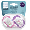 Philips AVENT 6-18 mėn. silikoninis čiulptukas ULTRA AIR M, 2 vnt., SCF080/08