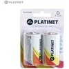 Platinet D 2 LR20 1.5V Alkaline MN1300 Batteries (2pcs)