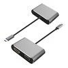 Platinet USB-C į HDMI ir VGA adapterių rinkinys