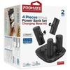 „Promate DeltaPack“ baterijų rinkinys, 4 x 5000mAh / USB-C PD 20W / „Lightning“