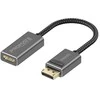 „Promate MediaLink-DP“ adapteris, skirtas „DisplayPort“ ir „HDMI 4K@60Hz“ jungtims.
