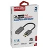 „Promate MediaLink-DP“ adapteris, skirtas „DisplayPort“ ir „HDMI 4K@60Hz“ jungtims.