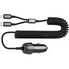„Promate PowerDrive-33PDCI“ automobilinis įkroviklis 33 W / USB-C / „Lightning“