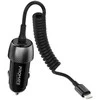 „Promate PowerDrive-33PDI“ automobilinis įkroviklis 33 W / „Lightning“ + USB-C