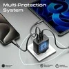 „Promate PowerPort-45 GaNFast™“ sieninis įkroviklis 45 W / QC3.0 / PD45 W