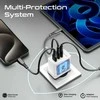 „Promate PowerPort-45 GaNFast™“ sieninis įkroviklis 45 W / QC3.0 / PD45 W
