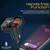PROMATE PowerTune-30W Bluetooth FM siųstuvas QC3.0 / PD30W / USB / Laisvų rankų įranga