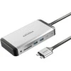 PROMATE VersaHub-MST 13 viename dvigubas USB-C multimedijos šakotuvas / dvigubas 4K HDMI / USB3.0 / 150 W