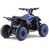 Ramiz Quad Highper Baterija Mėlyna 35km/h + 1000W variklis be šepetėlių + pripučiami ratai + sėdynės reguliavimas