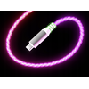 Qualo QCS-AC-00 Glowing Cable USB-A – USB-C /15W / 1m / LED