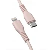 Qualo QKN-CL-16 Cable USB-C - Lightning 12W / 1.5m / pink