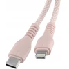 Qualo QKN-CL-16 Cable USB-C - Lightning 12W / 1.5m / pink