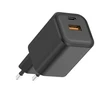 Qualo QLSN-CA-65-01 Nano PD Network Charger Adapteris USB-C / USB-A / 65W