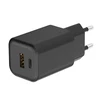 Qualo QLSN-CA-65-01 Nano PD Network Charger Adapteris USB-C / USB-A / 65W