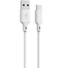 Qualo QRC-AC-00 Cable USB-A – USB-C / 1.5m / 60W / baltas