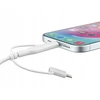 Qualo QRC-CA+M+L-00 Cable 3in1 USB-C - USB-A / microUSB + USB adapter / 1.5m / 60W / baltas